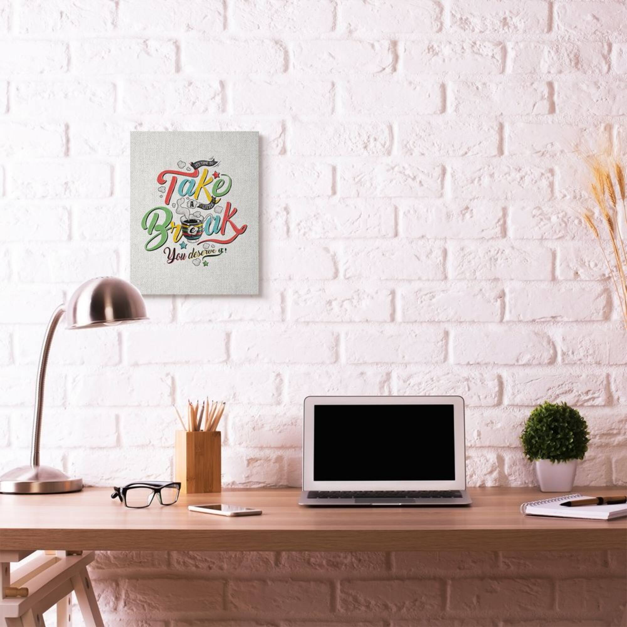 Stupell Industries Take A Break Comic Book Wall Accent
